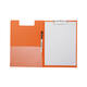 Klembordmap MAUL A4 staand met penlus PVC neon oranje