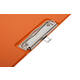 Klembordmap MAUL A4 staand met penlus PVC neon oranje