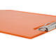 Klembordmap MAUL A4 staand met penlus PVC neon oranje