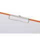 Klembordmap MAUL A4 staand met penlus PVC neon oranje