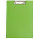 Klembordmap MAUL A4 staand met penlus PVC neon groen