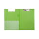 Klembordmap MAUL A4 staand met penlus PVC neon groen