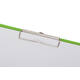 Klembordmap MAUL A4 staand met penlus PVC neon groen