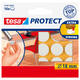 Beschermvilt tesa® Protect anti-kras  Ø18mm wit 16 stuks