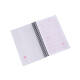 Things to do Djois Atlanta recycled papier Tropical 125x195mm 100 vel 70gr roze 2 stuks