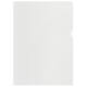 Insteekmap L-model Esselte A4 100% gerecycled 0.10mm transparant 100 stuks