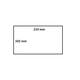Labeletiket IEZZY Zebra DHL 102x210mm 25mm wit permanent 210 stuks