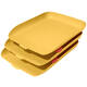 Brievenbak Leitz Cosy set van 3 A4 warm geel
