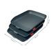 Brievenbak Leitz Cosy set van 3 A4 fluweel grijs