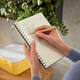 Notitieboek Leitz Cosy B5 160blz 100gr spiraal lijn grijs