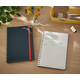 Notitieboek Leitz Cosy B5 160blz 100gr spiraal lijn grijs