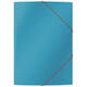 Elastomap Leitz Cosy A4 3-kleps blauw