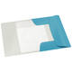Elastomap Leitz Cosy A4 3-kleps blauw