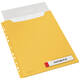 Insteekmap U-model Leitz Cosy harmonica A4 met perforatiestrip PP geel