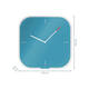 Wandklok Leitz Cosy blauw glas