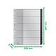 Tabblad Leitz Recycle A4 11-gaats 1-20 extra breed PP