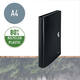 Projectmap Leitz Recycle A4 5-vaks PP zwart