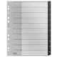 Tabblad Leitz Recycle A4 11-gaats 1-10 extra breed PP