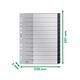 Tabblad Leitz Recycle A4 11-gaats 1-12 extra breed PP