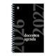 Schoolagenda 2026-2027 Ryam docenten 7dagen/2pagina's spiraal zwart