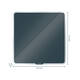 Glasbord Leitz Cosy magnetisch 450x450mm grijs