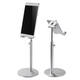 Telefoonstandaard Neomounts DS10200SL1 in hoogte verstelbaar zilver