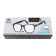 Leesbril Montana +3.00 dpt blue light filter zwart