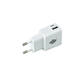 Oplader Green Mouse USB-C 1x en USB-A 1x 2.4A wit