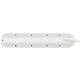 Stekkerdoos Brennenstuhl bureau Estilo 6vdig incl 2 USB 2m wit/zilver
