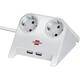 Stekkerdoos Brennenstuhl bureau 2 voudig inclusief 2 USB 1.8m wit