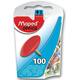 Punaises Maped kleur 100st