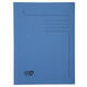 Dossiermap Exacompta Clean'Safe 2kleppen blauw 5 stuks