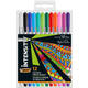 Fineliner Bic Intensity medium assorti pak à 12 stuks