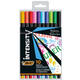 Fineliner Bic Intensity fijn assorti pak à 10 stuks