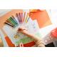 Kleurstiften BicKids couleur medium assorti schoolbox à 144 stuks
