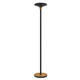 Vloerlamp Unilux Baly led bamboe zwart