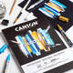 Mixed mediapapier Canson Graduate Mixed Media 20vel 240gr A3 zwart