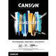 Mixed mediapapier Canson Graduate Mixed Media 20vel 240gr A4 zwart