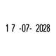 Datumstempel Trodat Printy 4820 cijfers