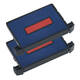 Stempelkussen Trodat Printy 6/4750 2 stuks blauw en rood