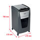 Papiervernietiger Rexel Optimum Auto+ 300X P4 snippers 4x26mm
