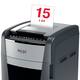 Papiervernietiger Rexel Optimum Auto+ 600X P4 snippers 4x30mm