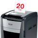 Papiervernietiger Rexel Optimum Auto+ 750X P4 snippers 4x30mm