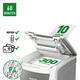 Papiervernietiger Leitz IQ Auto+ Office 300 P4 snippers 4x28mm