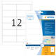 Etiket HERMA 4586 97x42.3mm weerbestendig transparant mat 120 stuks