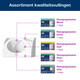 Reinigingsdoekdispenser Tork W8 Performance wit 655100