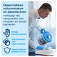 Handdoekroldispenser Tork M4 Performance Reflex turquoize 473180