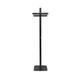 Garderoberek MAUL Salsa staand 172x52x40cm 40kg, 8 haken zwart RAL9004
