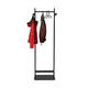 Garderoberek MAUL Salsa staand 172x52x40cm 40kg, 8 haken zwart RAL9004