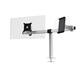 Monitorarm Durable met bladdoorvoer voor 1 scherm en 1 tablet